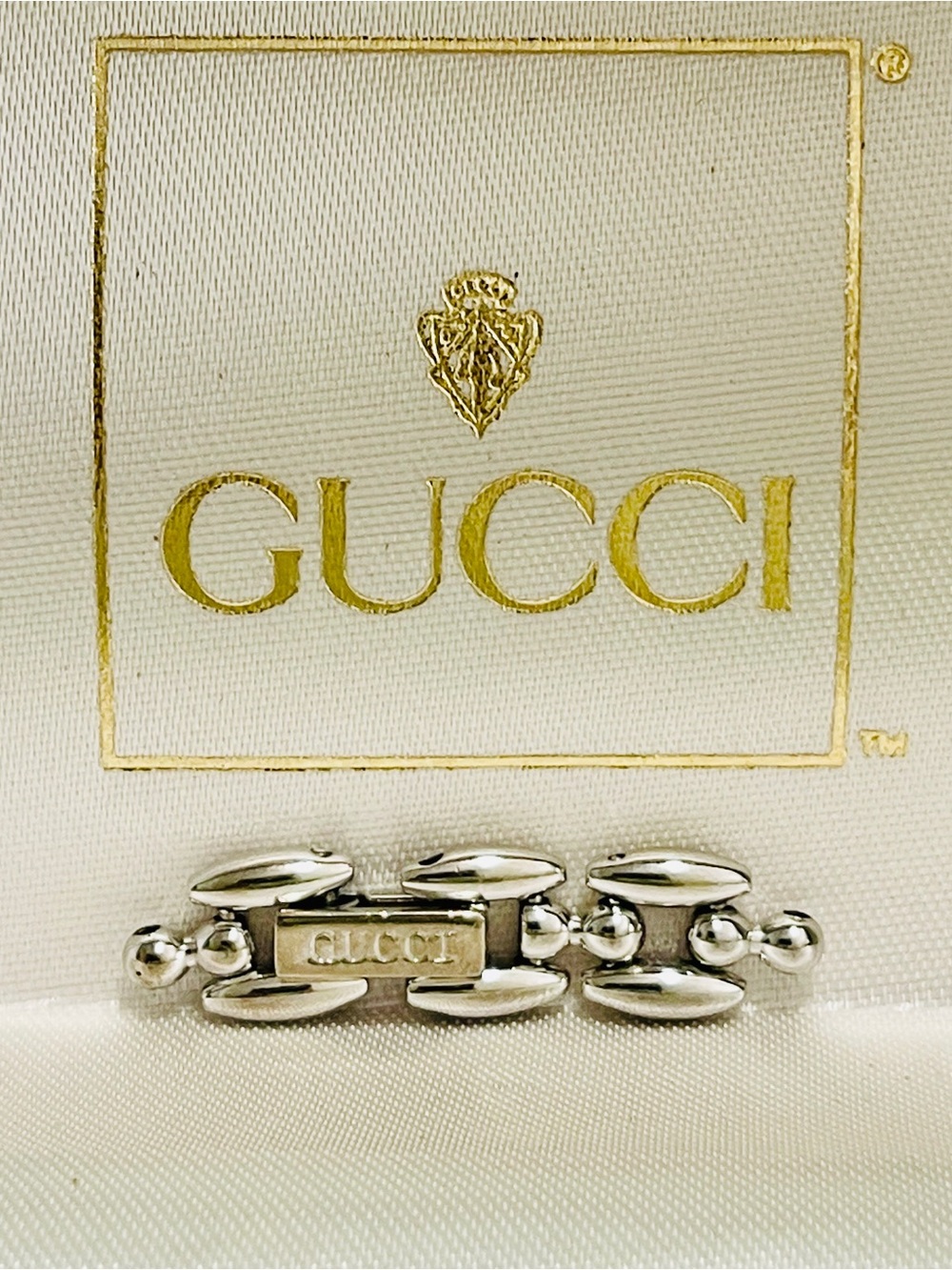 REPLACEMENT CLASP for the VINTAGE GUCCI BEZEL WATCH